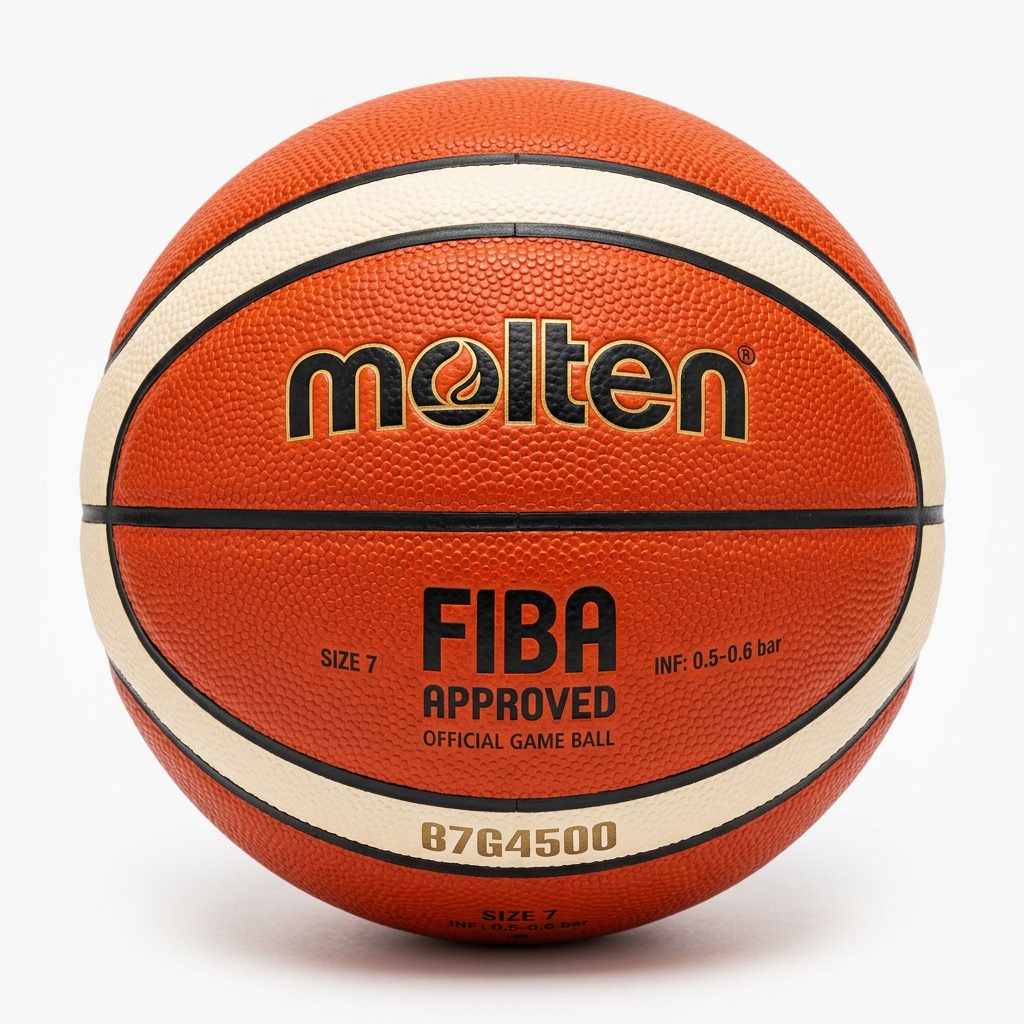 Molten B7G4500 FIBA Approved Official Match Basketball (Size 7)